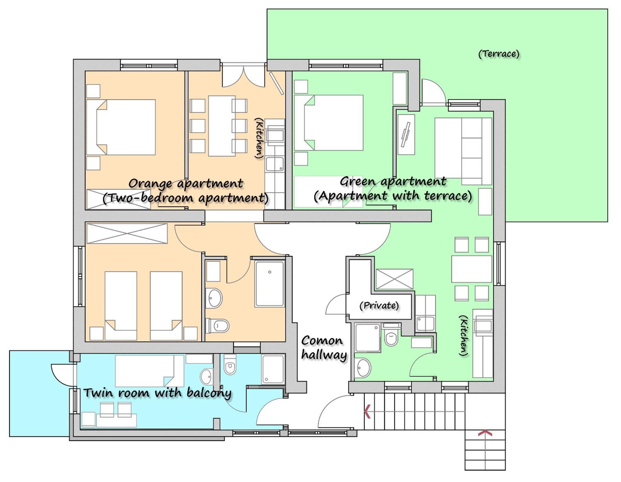 Apartment And Room Anica โทลมิน ภายนอก รูปภาพ